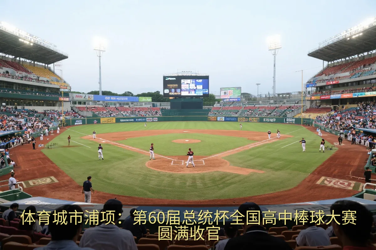 浦项棒球场看台与比赛现场全景